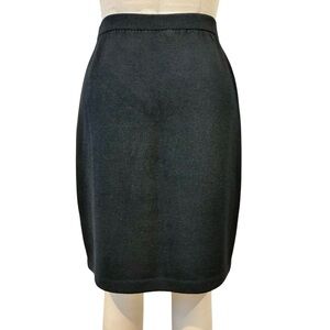 St. John Collection Black Pencil Skirt New Sz 6